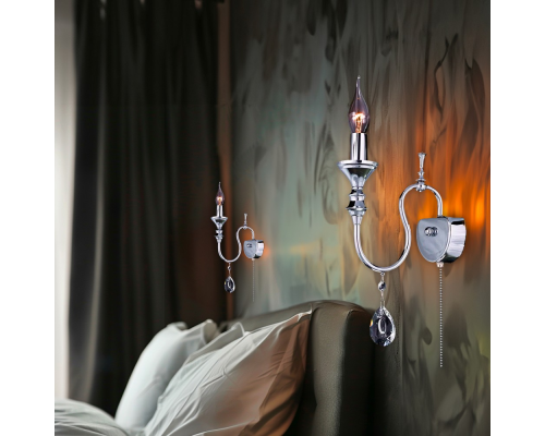 Citilux Рига CL437311 Бра с выключателем Хром