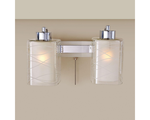 Citilux Румба CL159320 Бра с выключателем Белое Хром