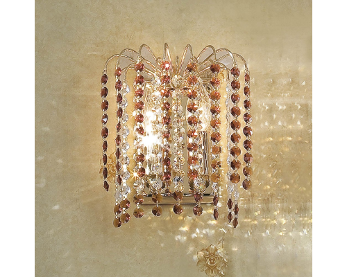 Citilux Орион CL305323 Бра хрустальное Золото Янтарный