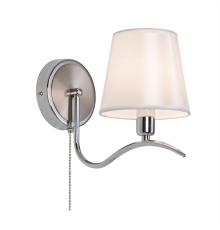 Citilux Эмма CL439311 Бра с абажуром и выключателем Хром