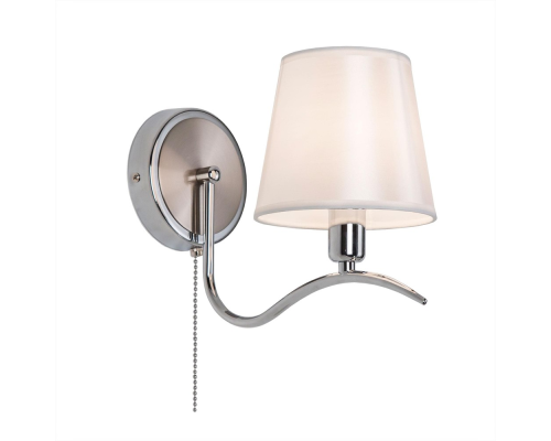 Citilux Эмма CL439311 Бра с абажуром и выключателем Хром
