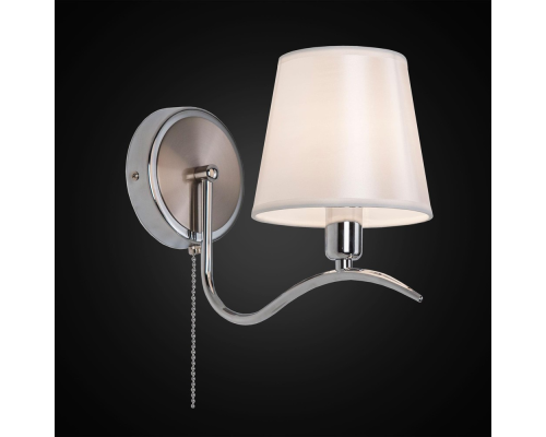 Citilux Эмма CL439311 Бра с абажуром и выключателем Хром