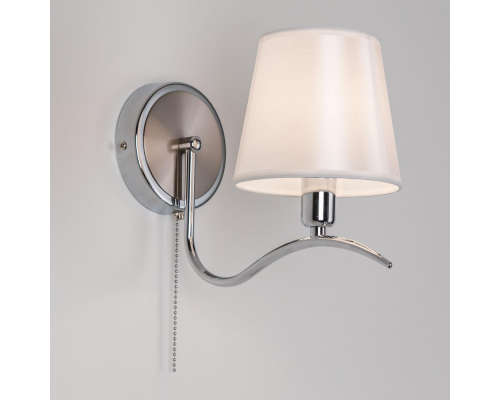 Citilux Эмма CL439311 Бра с абажуром и выключателем Хром