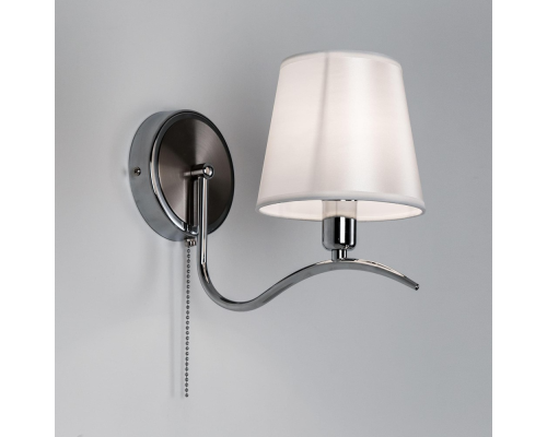 Citilux Эмма CL439311 Бра с абажуром и выключателем Хром
