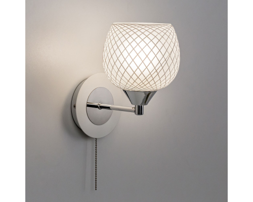 Citilux Сюзи CL171311 Бра с выключателем Белое Хром