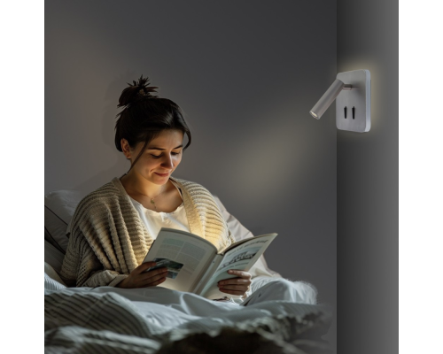 Citilux Декарт CL704422 LED Бра с выключателем Матовый Хром