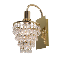 Citilux Контур CL322411 Бра хрустальное Золото