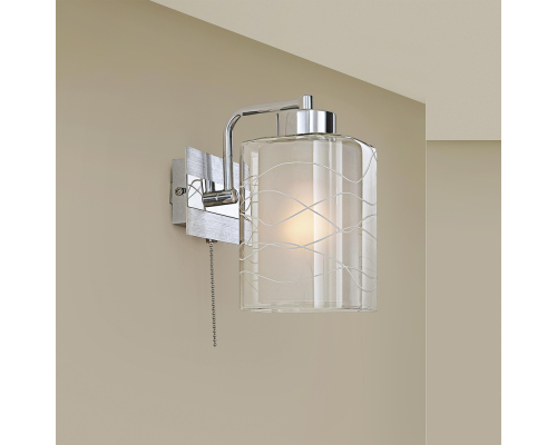 Citilux Румба CL159310 Бра с выключателем Белое Хром