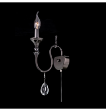 Citilux Рига CL437314 Бра с выключателем Чёрный Хром