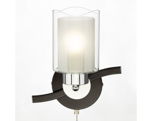 Citilux Фортуна CL156312 Бра с выключателем Венге Хром