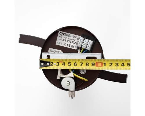 Citilux Фортуна CL156312 Бра с выключателем Венге Хром