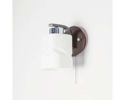 Citilux Берта CL126312 Бра с выключателем Венге Хром