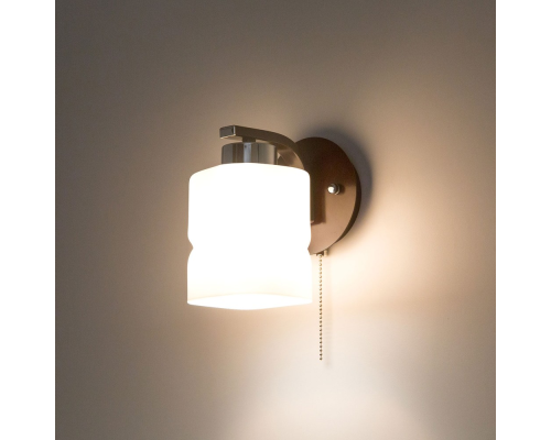 Citilux Берта CL126312 Бра с выключателем Венге Хром