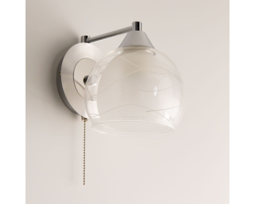 Citilux Буги CL157312 Бра с выключателем Алюминий Хром