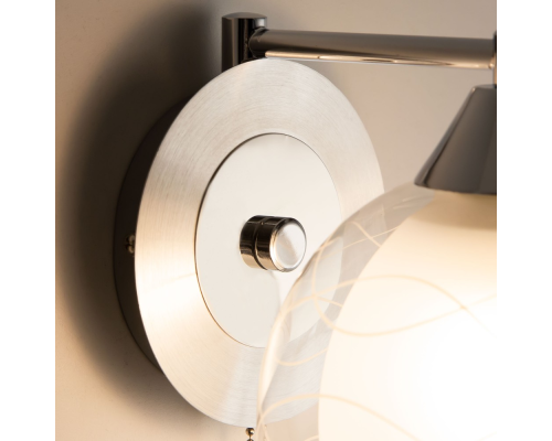 Citilux Буги CL157312 Бра с выключателем Алюминий Хром