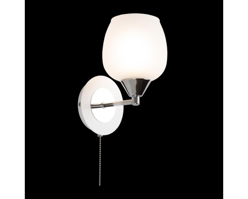 Citilux Сюзи CL171313 Бра с выключателем Белое Хром