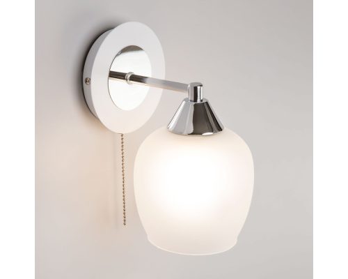 Citilux Сюзи CL171313 Бра с выключателем Белое Хром