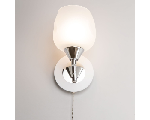 Citilux Сюзи CL171313 Бра с выключателем Белое Хром