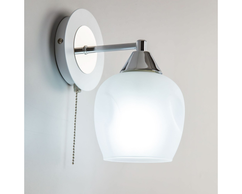 Citilux Сюзи CL171313 Бра с выключателем Белое Хром