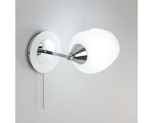Citilux Сюзи CL171313 Бра с выключателем Белое Хром