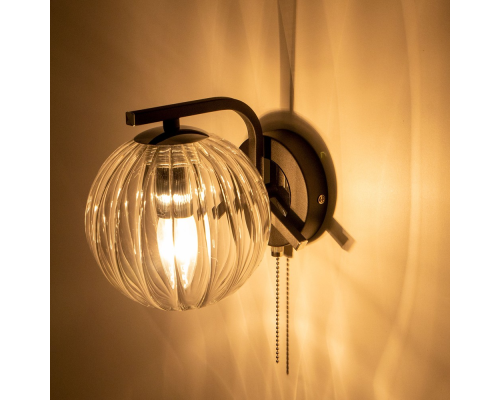 Citilux Брабус CL113311 Бра с выключателем Чёрное