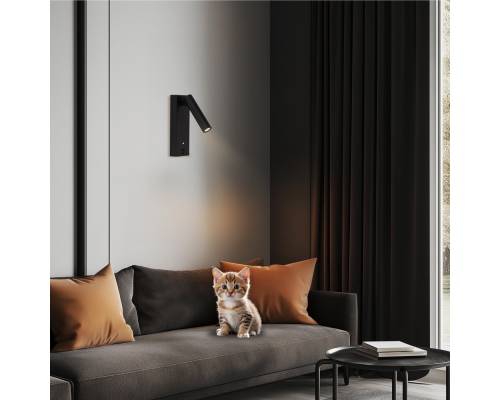 Citilux Декарт CL704431 LED USB Светильник с выключателем Чёрный