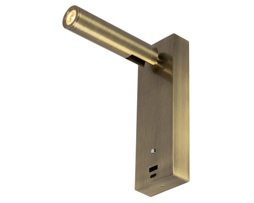 Citilux Декарт CL704433 LED USB Светильник с выключателем Бронза