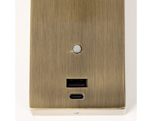 Citilux Декарт CL704433 LED USB Светильник с выключателем Бронза