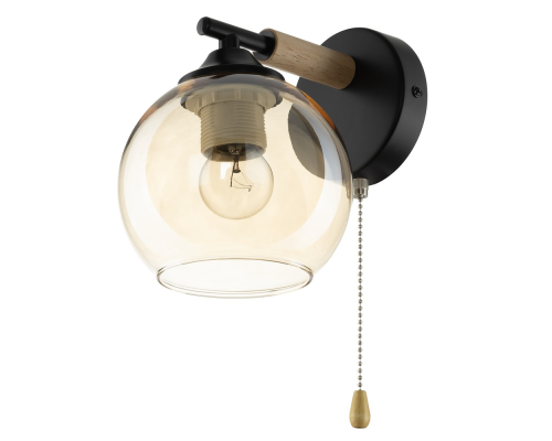 Citilux TIKA CL133411 Бра с выключателем Чёрное