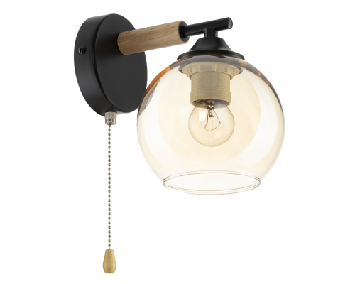 Citilux TIKA CL133411 Бра с выключателем Чёрное