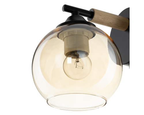 Citilux TIKA CL133411 Бра с выключателем Чёрное