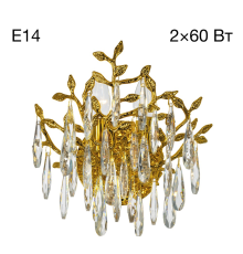 Citilux RITZ CL310022 Бра хрустальное Золото