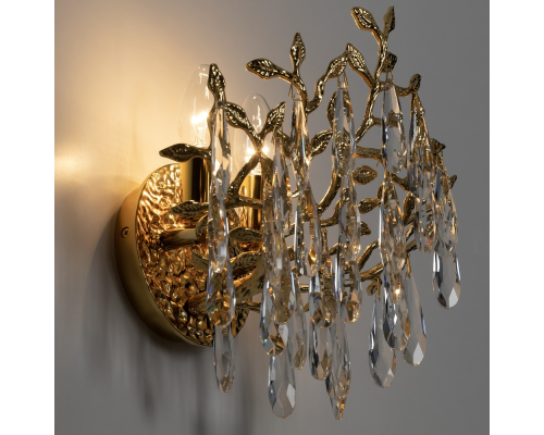 Citilux RITZ CL310022 Бра хрустальное Золото