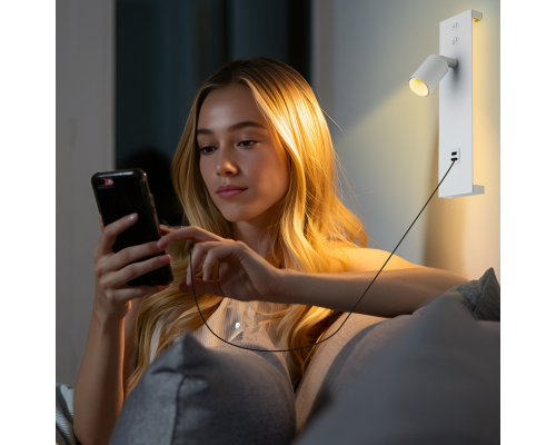 Citilux Декарт CL704460 LED USB Светильник с выключателем Белый