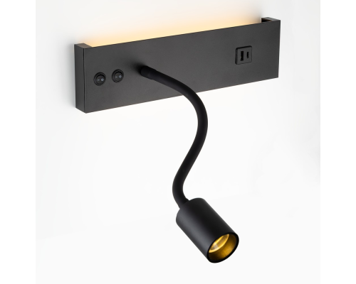 Citilux Декарт CL704471 LED USB Светильник с выключателем Чёрный