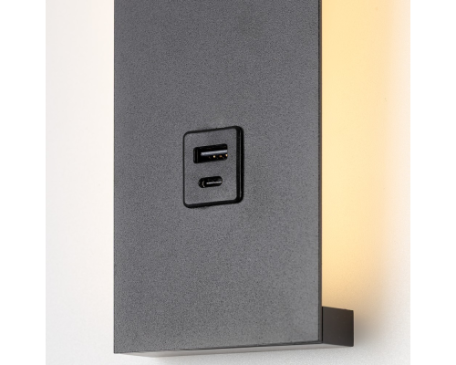 Citilux Декарт CL704471 LED USB Светильник с выключателем Чёрный