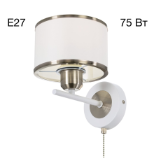 Citilux ALTON CL421412 Бра с абажуром и выключателем Белое
