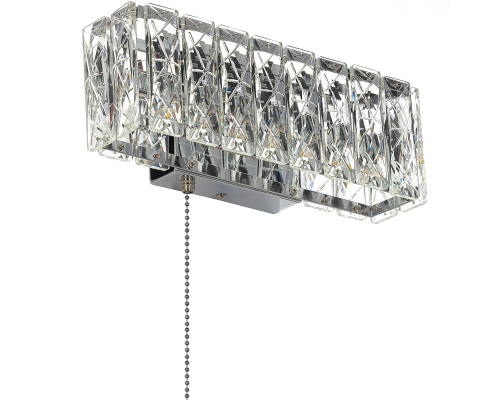 Citilux PALANT CL325312 LED Бра хрустальное с выключателем Хром