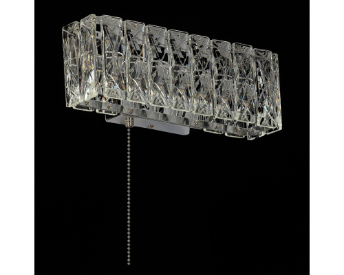 Citilux PALANT CL325312 LED Бра хрустальное с выключателем Хром