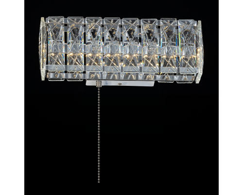 Citilux PALANT CL325312 LED Бра хрустальное с выключателем Хром