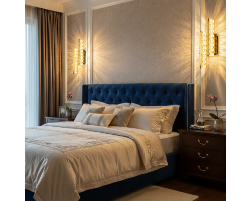 Citilux PALANT CL325422 LED Бра хрустальное с выключателем Чёрный+Бронза