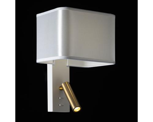 Citilux DEKART CL704480 LED Бра с белым абажуром и выключателем