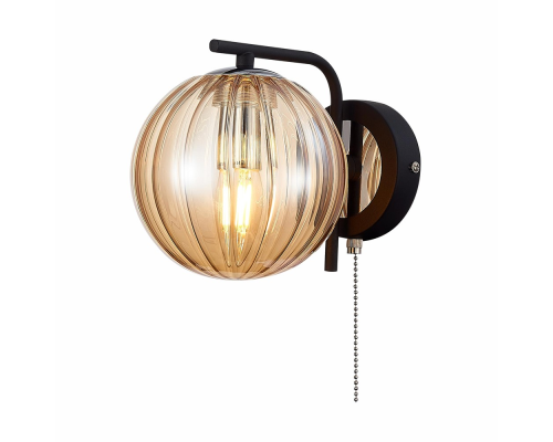 Citilux Эрни CL122315 Бра с выключателем Чёрное