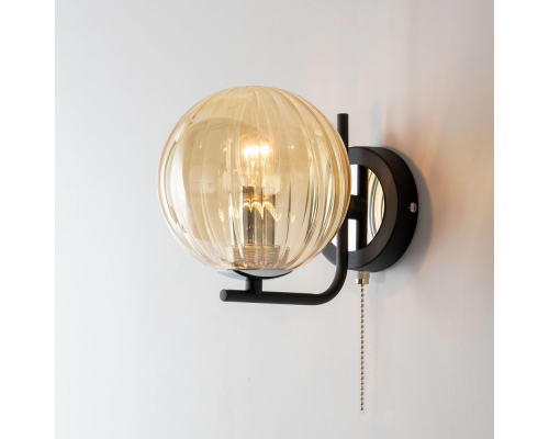 Citilux Эрни CL122315 Бра с выключателем Чёрное