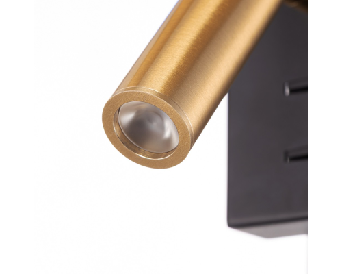 Citilux DEKART CL704481 LED Бра с чёрным абажуром и выключателем