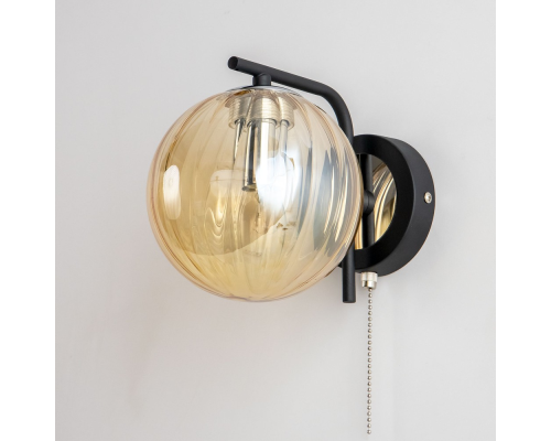 Citilux Эрни CL122315 Бра с выключателем Чёрное