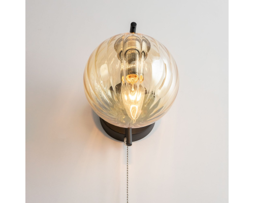 Citilux Эрни CL122315 Бра с выключателем Чёрное