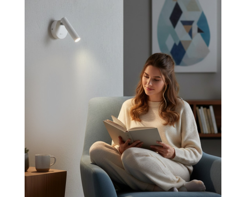 Citilux DEKART CL704100 LED Светильник настеный с выключателем Белый