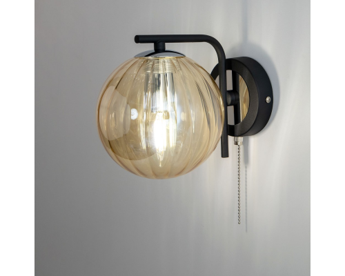 Citilux Эрни CL122315 Бра с выключателем Чёрное