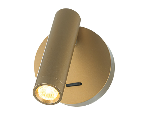 Citilux DEKART CL704102 LED Светильник настеный с выключателем Золото